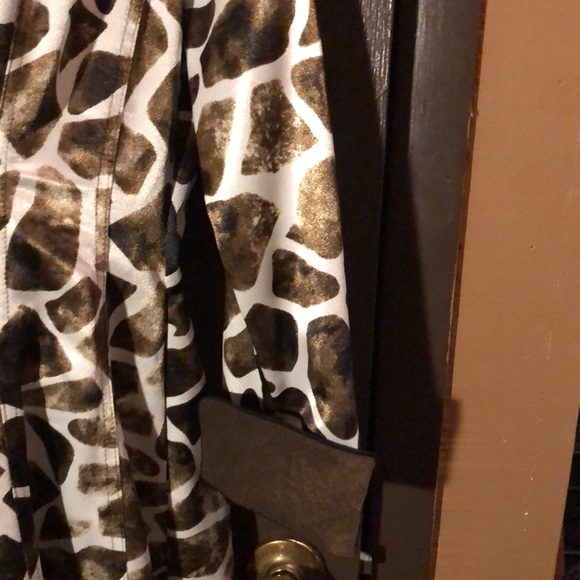 FLEUR DE PARIS NEW ORLEANS ANIMAL PRINT LONG LENGTH DRESS/JACKET (?) - Picture 6 of 9
